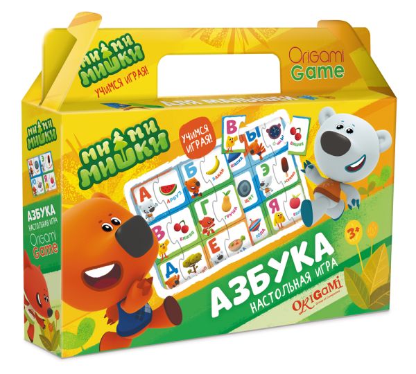 

Настольная игра МиМиМишки в чемодане. Азбука