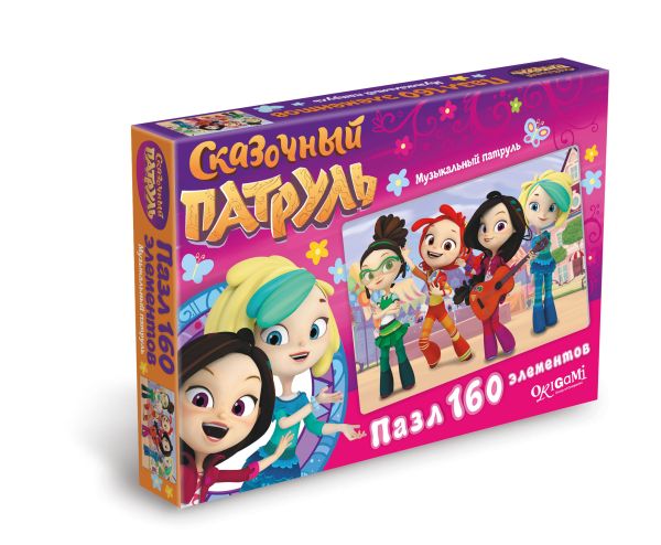 Сказочный патруль.Пазл.160Эл. +наклейка.Музыкальный патруль.03668 Сказочный патруль.Пазл.160Эл. +наклейка.Музыкальный патруль.03668