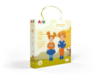 

Arti.Набор для творчества "Лучшие друзья" Ира и Витя