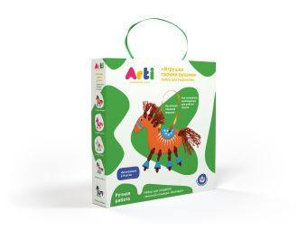 

Arti.Набор для создания глиняной лошадки "Боливар"