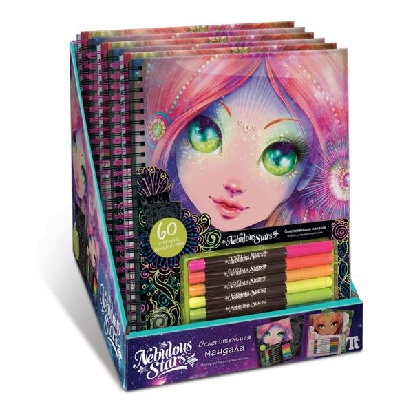 

Набор для раскрашивания Nebulous Stars. Ослепительная мандала