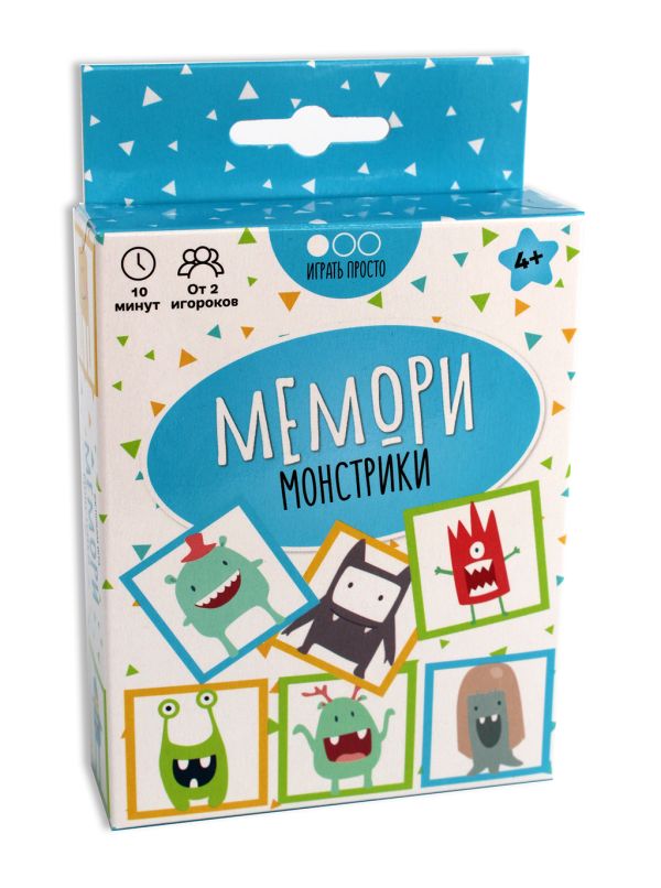 

Настольная игра МЕМОРИ. Монстрики