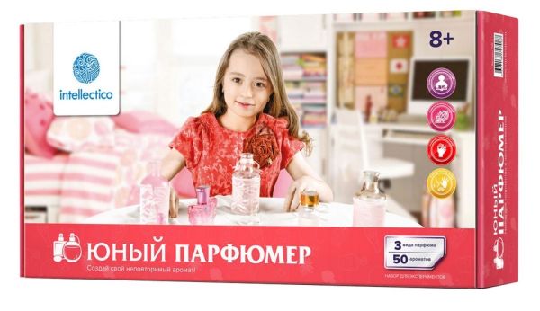 

Опыты. Набор для опытов Юный парфюмер