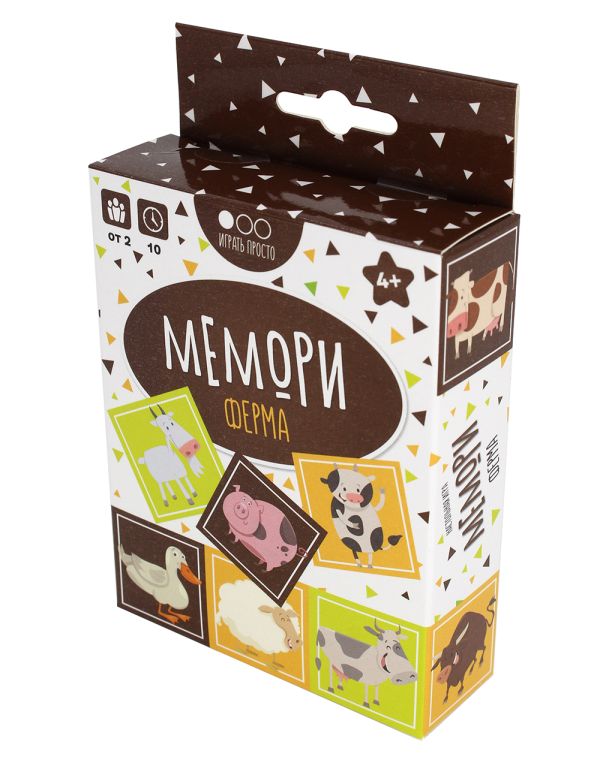 

Настольная игра МЕМОРИ. Ферма