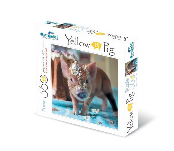 

Пазл 360 эл. 2019 Год Свиньи. Угощение