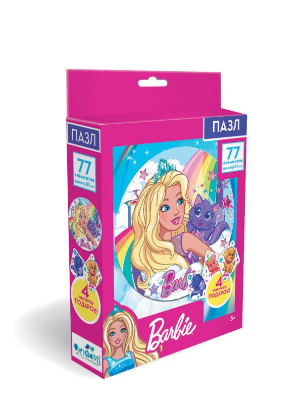 

Пазл 77 эл. Барби. Радужные дни
