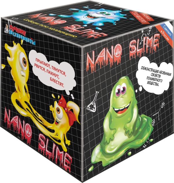 

Опыты. Лучшие эксперименты. NANO SLIME