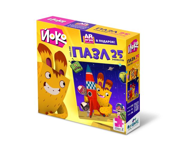 

Йоко.Пазл. 25Эл.Ракета. +AR игра.04647