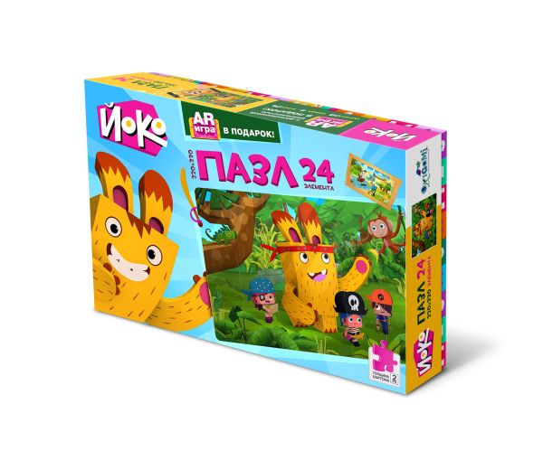 

Пазл 24 эл. Йоко. В джунглях