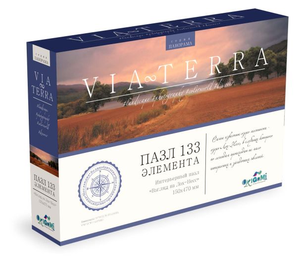 

Пазл 133 эл. Виа Терра. Взгляд на Лох-Несс