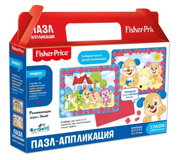 

Пазл 15эл. Фишер Прайс. Лето