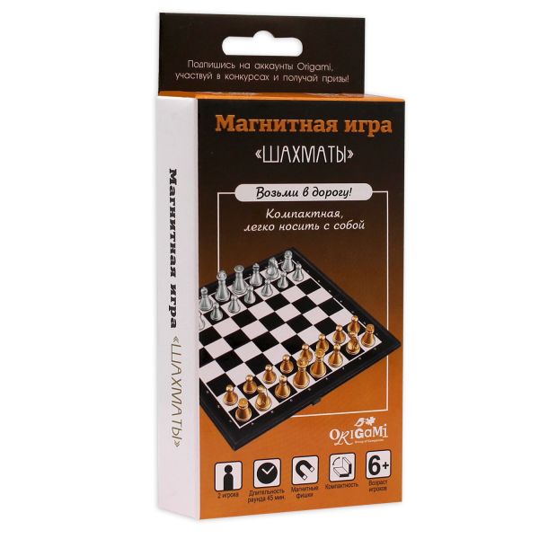 

Магнитная игра. Шахматы