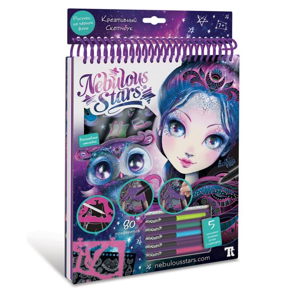 

Набор для творчества. Креативный Скетчбук Eclipsia. Nebulous Stars