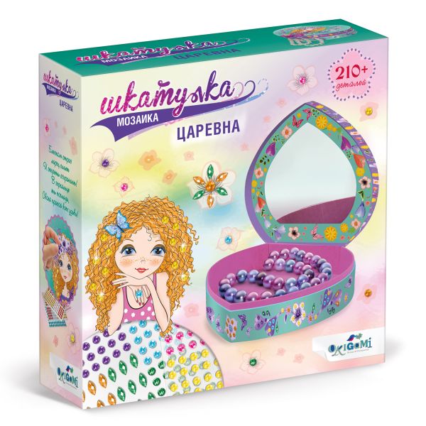 

Мозаика-шкатулка. Царевна