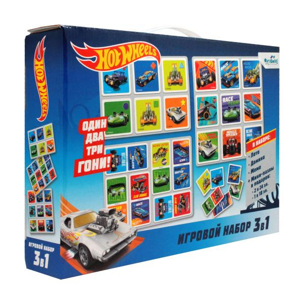 

Набор Игровой 3в1. Hot Wheels