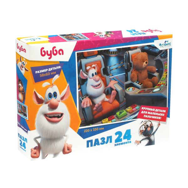 

Пазл 24 эл. Буба. Космический корабль