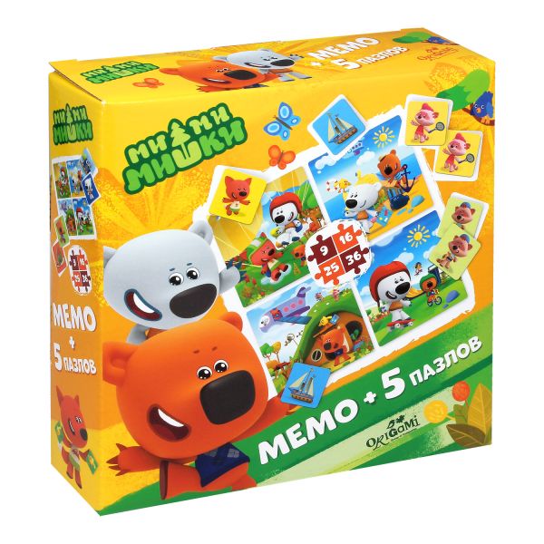 

МиМиМишки.Игровой наб.Мемо+5 пазлов