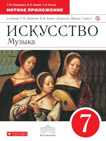

Искусство. Музыка. 7 класс. Нотное приложение.