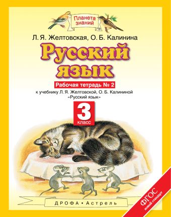 

Русский язык. 3 класс. Рабочая тетрадь № 2