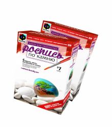 Роспись по камню Набор №7 Летние каникулы