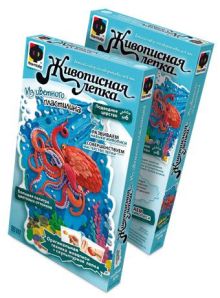 Живописная лепка. Подводное царство (Осьминог)