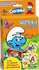 Смурфики. Игры с буквами (Развив. карточки) Смурфики. Игры с буквами (Развив. карточки)