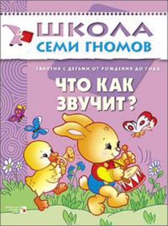 ШСГ. Первый год обучения. Что как звучит? Для Занятий с детьми от рождения до 1 года. ШСГ. Первый год обучения. Что как звучит? Для Занятий с детьми от рождения до 1 года.