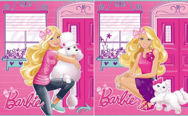 Тетрадь 12л клетка Barbie Тетрадь 12л клетка Barbie