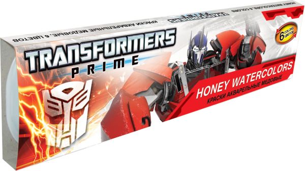 Акварель 6 цветов Transformers Акварель 6 цветов Transformers