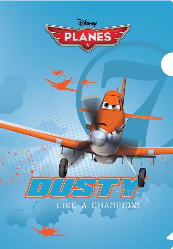 Папка-уголок пластиковая Planes Папка-уголок пластиковая Planes