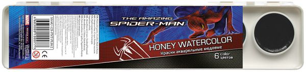 Акварель 6цв Spiderman Акварель 6цв Spiderman