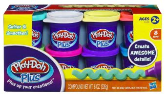 Play-Doh Пластилин: Набор из 8 банок пластилина Play-Doh PLUS (А1206) Play-Doh Пластилин: Набор из 8 банок пластилина Play-Doh PLUS (А1206) PLAY-DOH