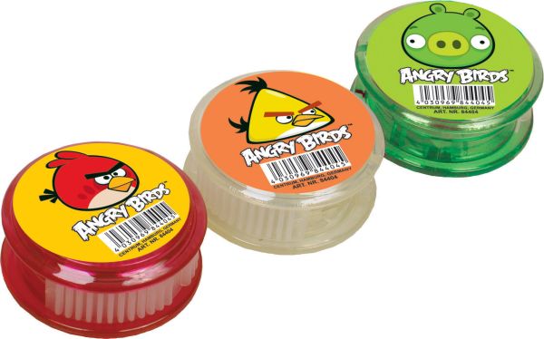 Точилка круглая,с контецнером,Аngry birds Точилка круглая,с контецнером,Аngry birds