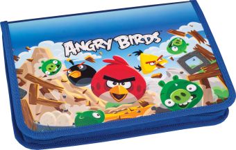 Папка для тетрадей,формат А5+, Аngry birds, размер 28*20,5 см,молния Папка для тетрадей,формат А5+, Аngry birds, размер 28*20,5 см,молния