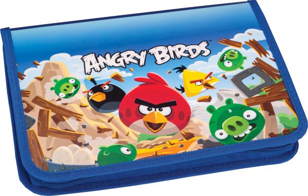Папка для тетрадей,формат А5+, Аngry birds, размер 28*20,5 см,молния Папка для тетрадей,формат А5+, Аngry birds, размер 28*20,5 см,молния