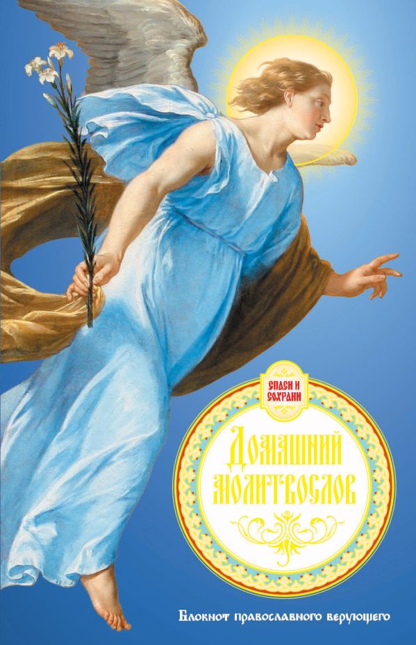 Домашний молитвослов. Семейный блокнот (Оформление 1. Голубой) Домашний молитвослов. Семейный блокнот (Оформление 1. Голубой)