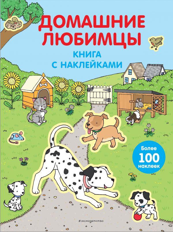 4+ Домашние любимцы (с наклейками)