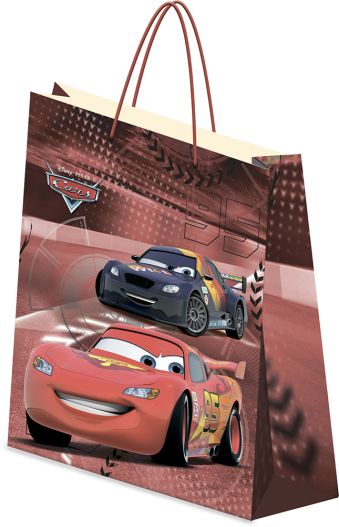 Пакет подарочный бумажный Cars 28х34х9 Пакет подарочный бумажный Cars 28х34х9