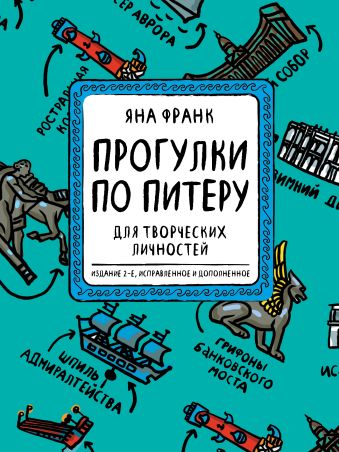 Блокнот «Прогулки по Питеру» (зеленый) (2-е изд., исправленное и дополненное) Блокнот «Прогулки по Питеру» (зеленый) (2-е изд., исправленное и дополненное) Франк Я.