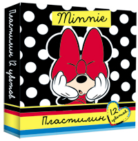 Пластилин "Disney" Минни 12 цветов, 240гр. 2014 Пластилин "Disney" Минни 12 цветов, 240гр. 2014