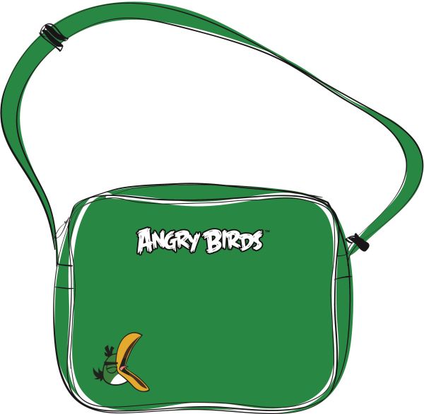 Сумка Angry birds ,кожзаменитель зеленый , 26,5*32,5*13,5 см,. молния, наплечный ремень, большой внешний карман с Зеленой птицей Сумка Angry birds ,кожзаменитель зеленый , 26,5*32,5*13,5 см,. молния, наплечный ремень, большой внешний карман с Зеленой птицей