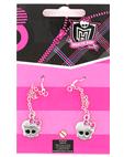 Серьги "Череп", розов., MONSTER HIGH