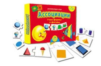 АССОЦИАЦИИ. УЧИМ ФОРМЫ И ФИГУРЫ (Арт.ИН-8078) АССОЦИАЦИИ. УЧИМ ФОРМЫ И ФИГУРЫ (Арт.ИН-8078)