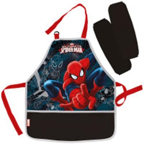 Фартук Spiderman с нарукавниками 51х44 Фартук Spiderman с нарукавниками 51х44