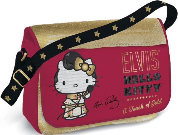 Сумка школьная. Размер 24 х 33 х 12 см, упак. 4//12 шт. Hello Kitty Elvis Сумка школьная. Размер 24 х 33 х 12 см, упак. 4//12 шт. Hello Kitty Elvis