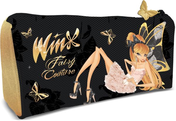 Косметичка с внешним отделением. Размер 9 (16) x 20 x 5 см, упак. 12/24/144 шт. Winx Fashion (Winx Fairy Couture) Косметичка с внешним отделением. Размер 9 (16) x 20 x 5 см, упак. 12/24/144 шт. Winx Fashion (Winx Fairy Couture)