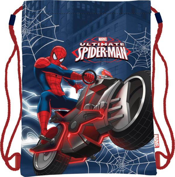Мешок для обуви, размер 34x43, упак.12/24/96 Spider-man Мешок для обуви, размер 34x43, упак.12/24/96 Spider-man