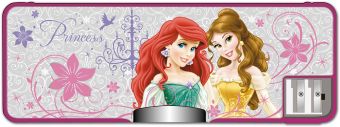 Пенал жесткий с точилками (пластик, PVC). Размер 8 х 23 х 2,5 см Упак. 6/48 шт. Princesses Пенал жесткий с точилками (пластик, PVC). Размер 8 х 23 х 2,5 см Упак. 6/48 шт. Princesses