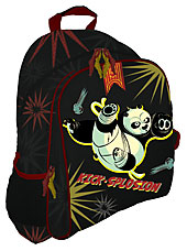 Рюкзак, мягкая спинка с вентиляционной сеткой 39х31х12 Kung Fu Panda Рюкзак, мягкая спинка с вентиляционной сеткой 39х31х12 Kung Fu Panda
