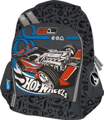Рюкзак, мягкая спинка с вентиляционной сеткой 40х30х13 см Hot Wheels Рюкзак, мягкая спинка с вентиляционной сеткой 40х30х13 см Hot Wheels